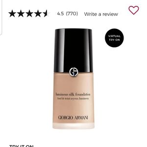 (New) Giorge Armani luminous silk foundation